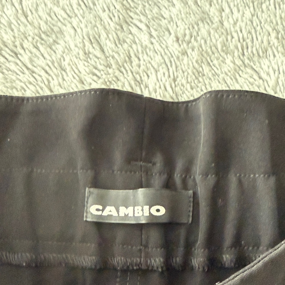 Women's Black Wide Leg Pants - Picture 2 of 3